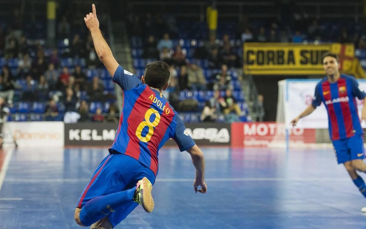 FC Barcelona Lassa v Palma Futsal: Five-star display (5-1)