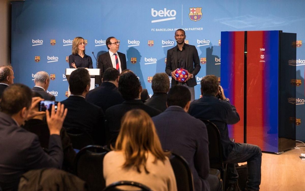 Beko launches a new line of refrigerators in the FC Barcelona colors