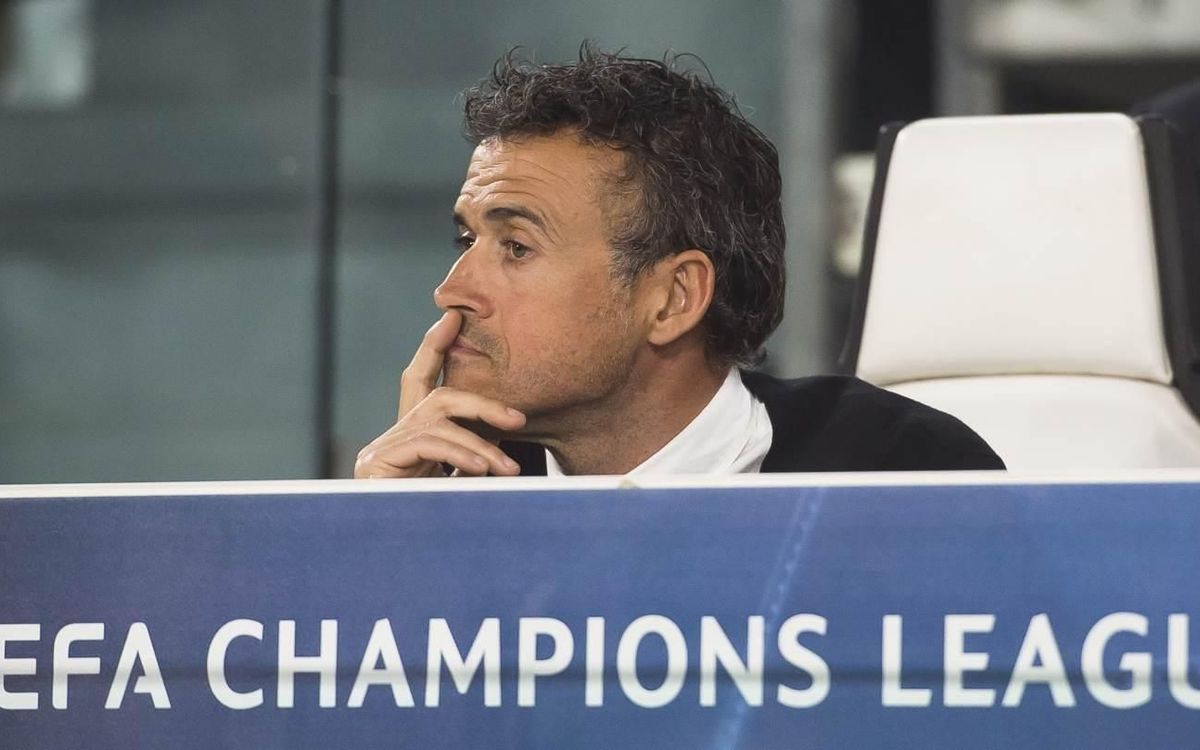 Luis Enrique: “Ara toca aixecar-nos de nou”