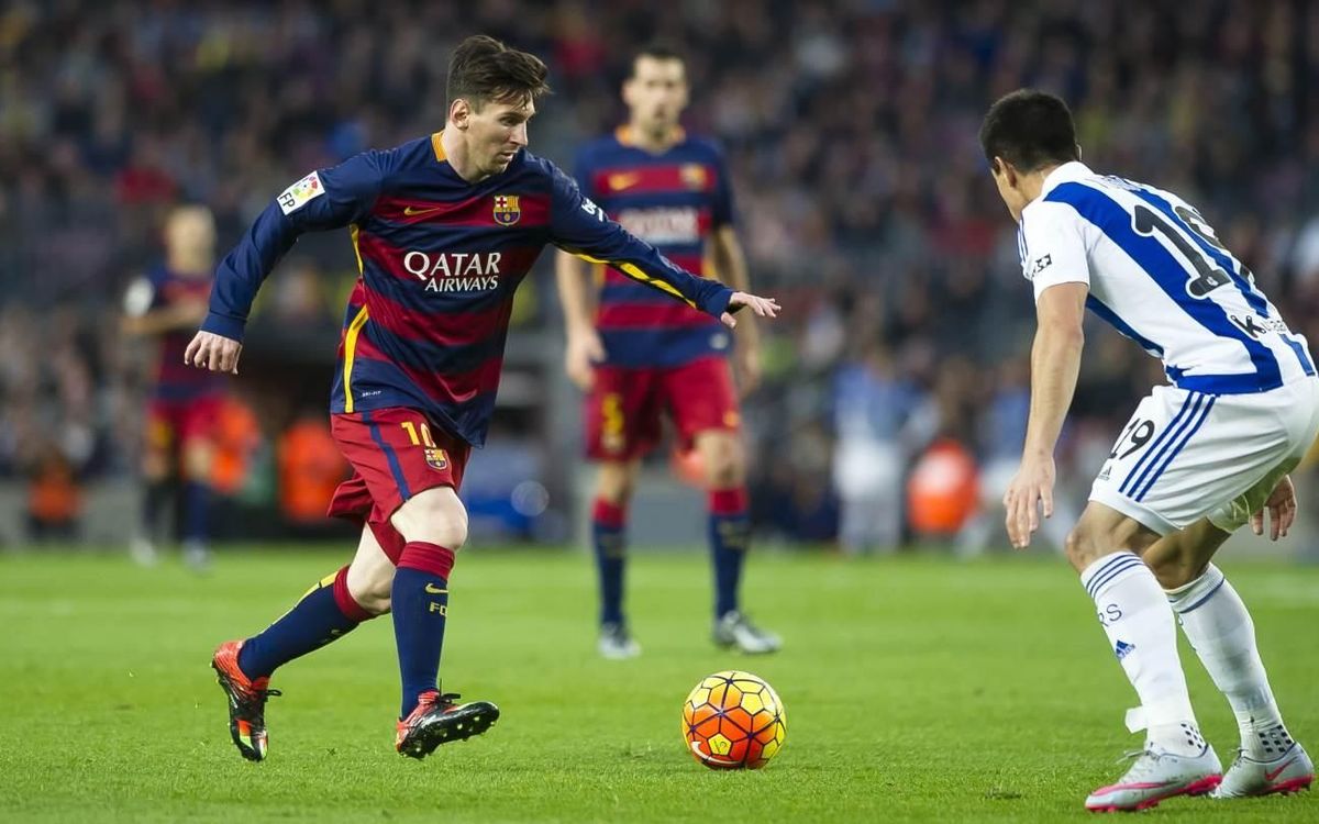 Vidéo - Les buts de Messi contre la Real Sociedad au Camp Nou, avec le FC Barcelone
