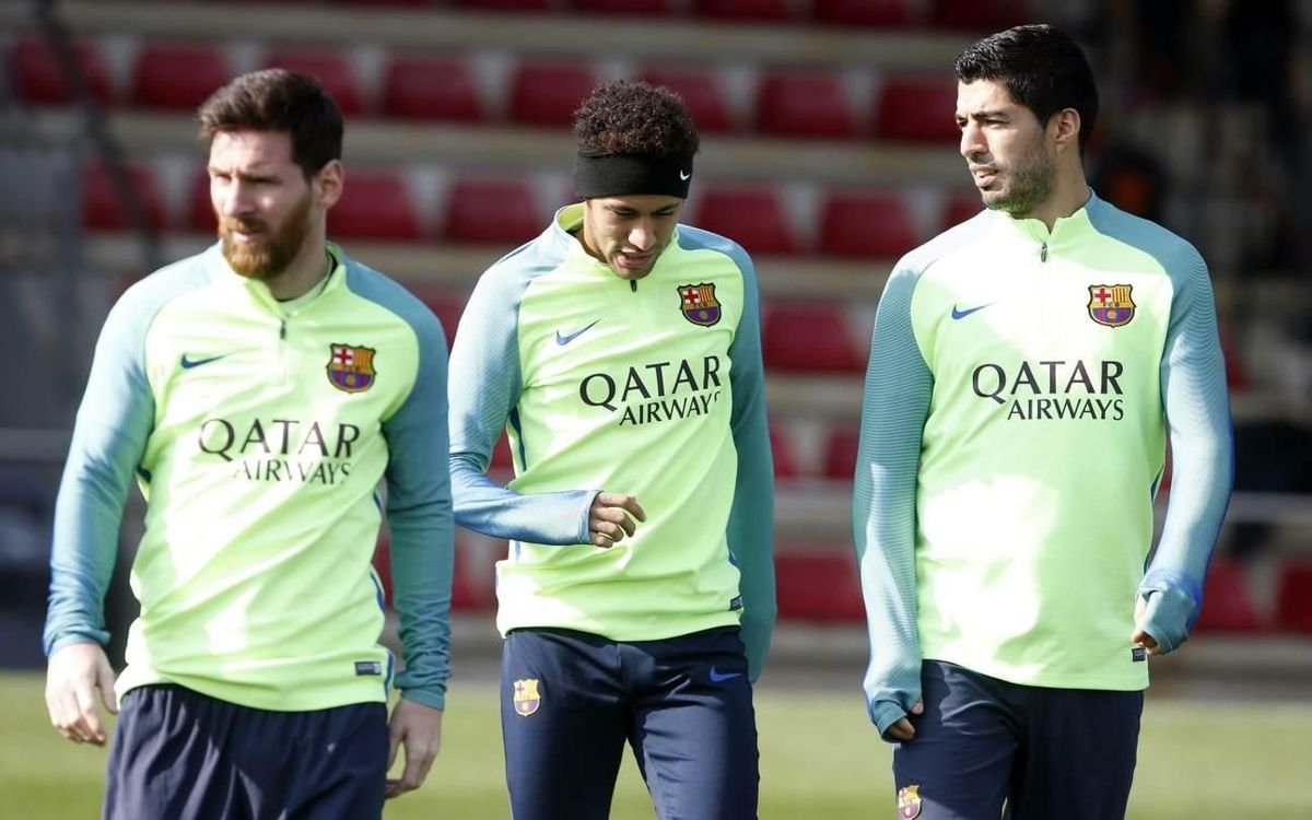 Last training session before Leganés come to town