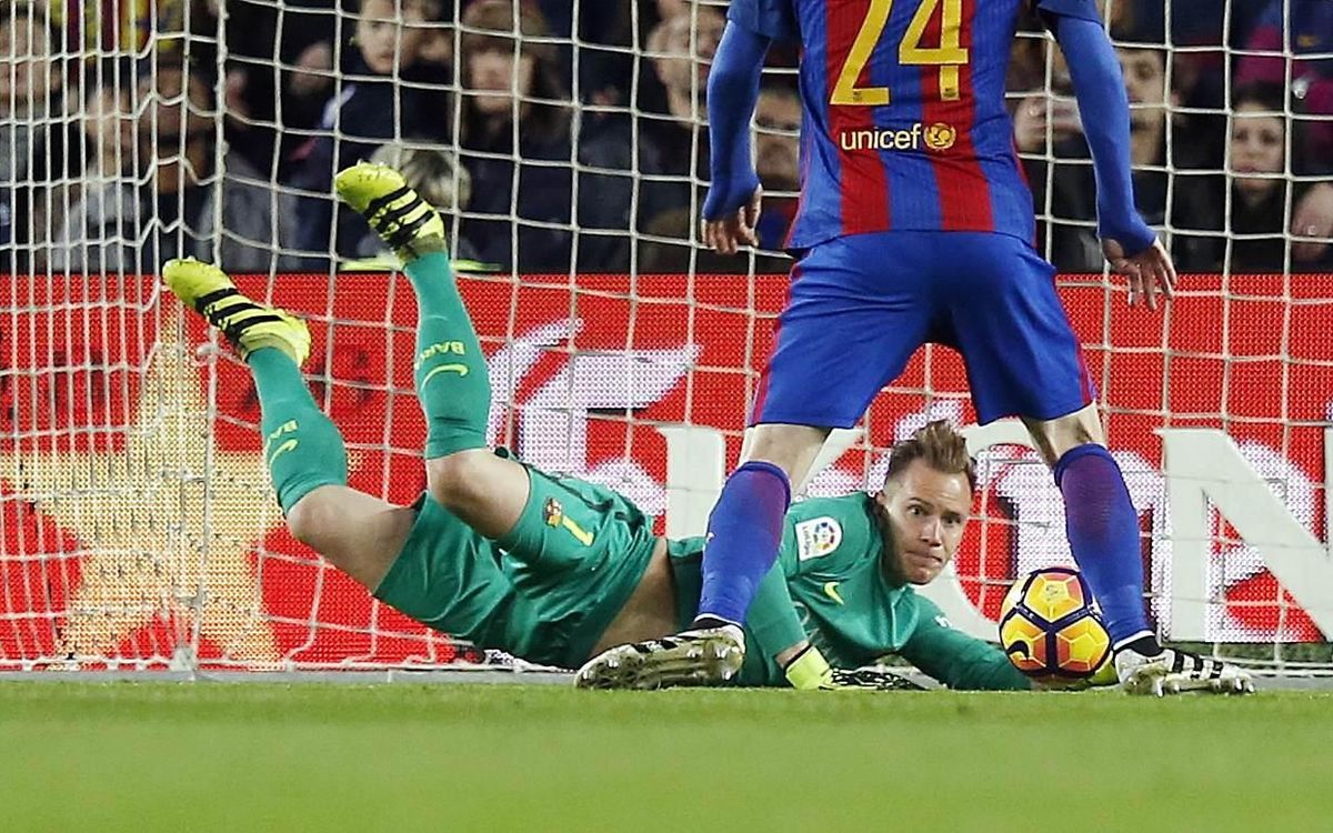 Marc-André ter Stegen: “Ha sido una semana complicada”