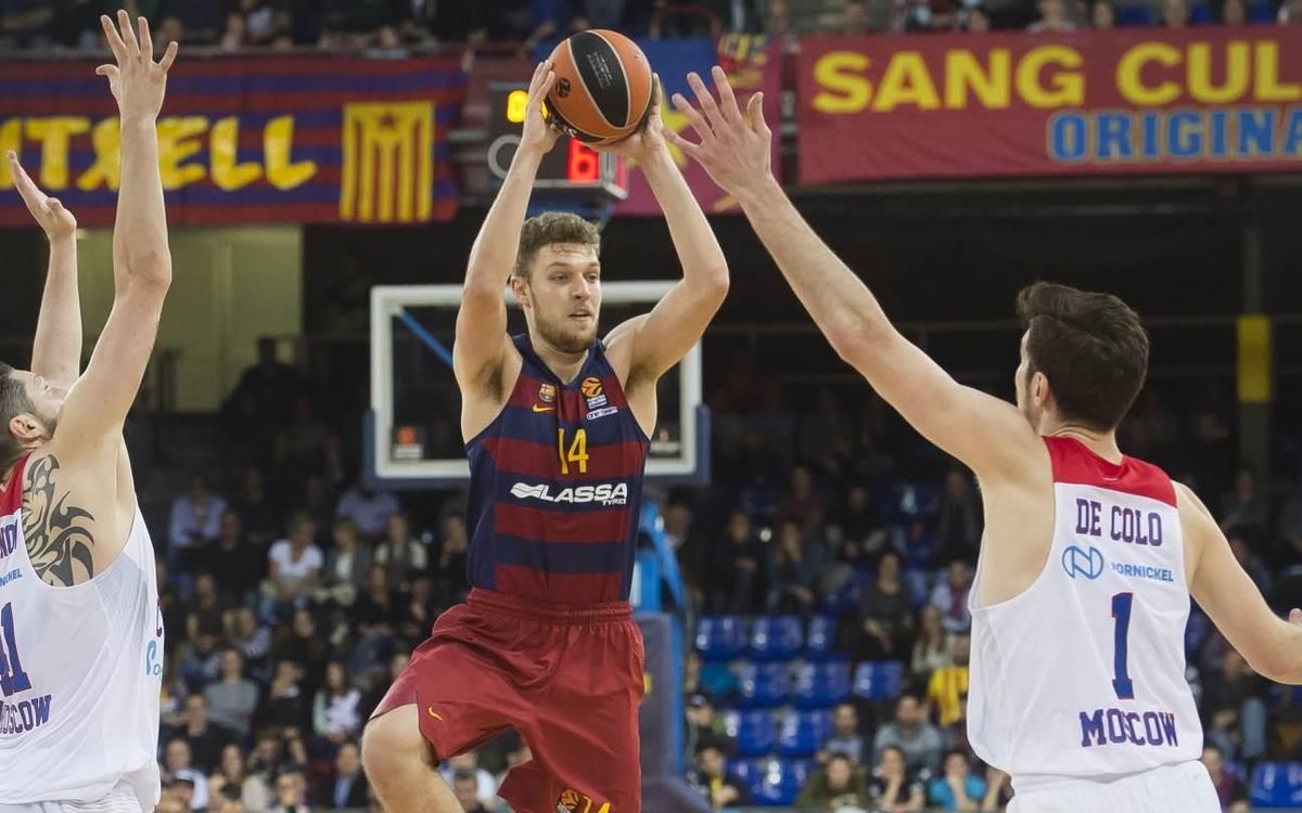 FC Barcelona Lassa - CSKA Moscú: El primer cuarto decide la derrota (61-85)