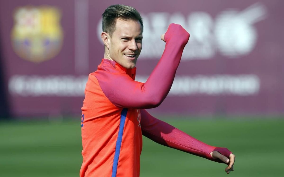 Sessió de recuperació amb l’Sporting a l’horitzó