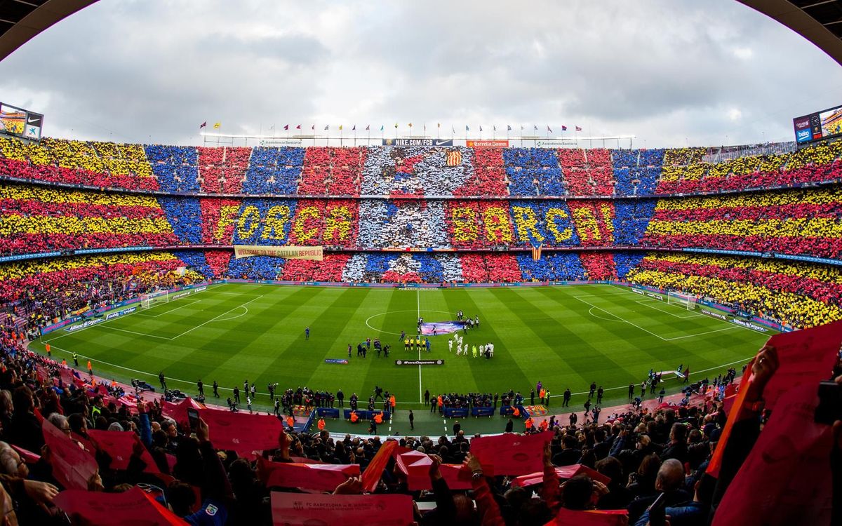 Mosaico histórico para abrir el Clásico