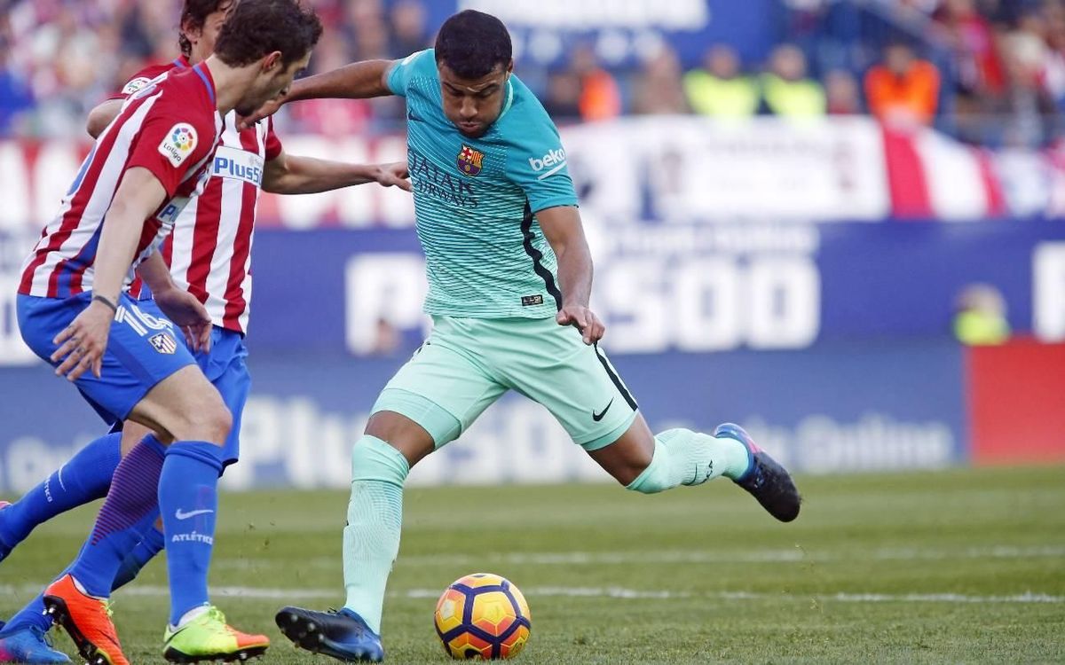 Séptimo gol de la temporada de Rafinha con el FC Barcelona