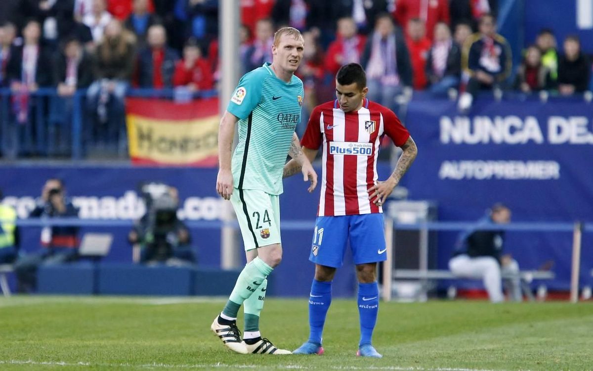 Jérémy Mathieu has sprained ankle