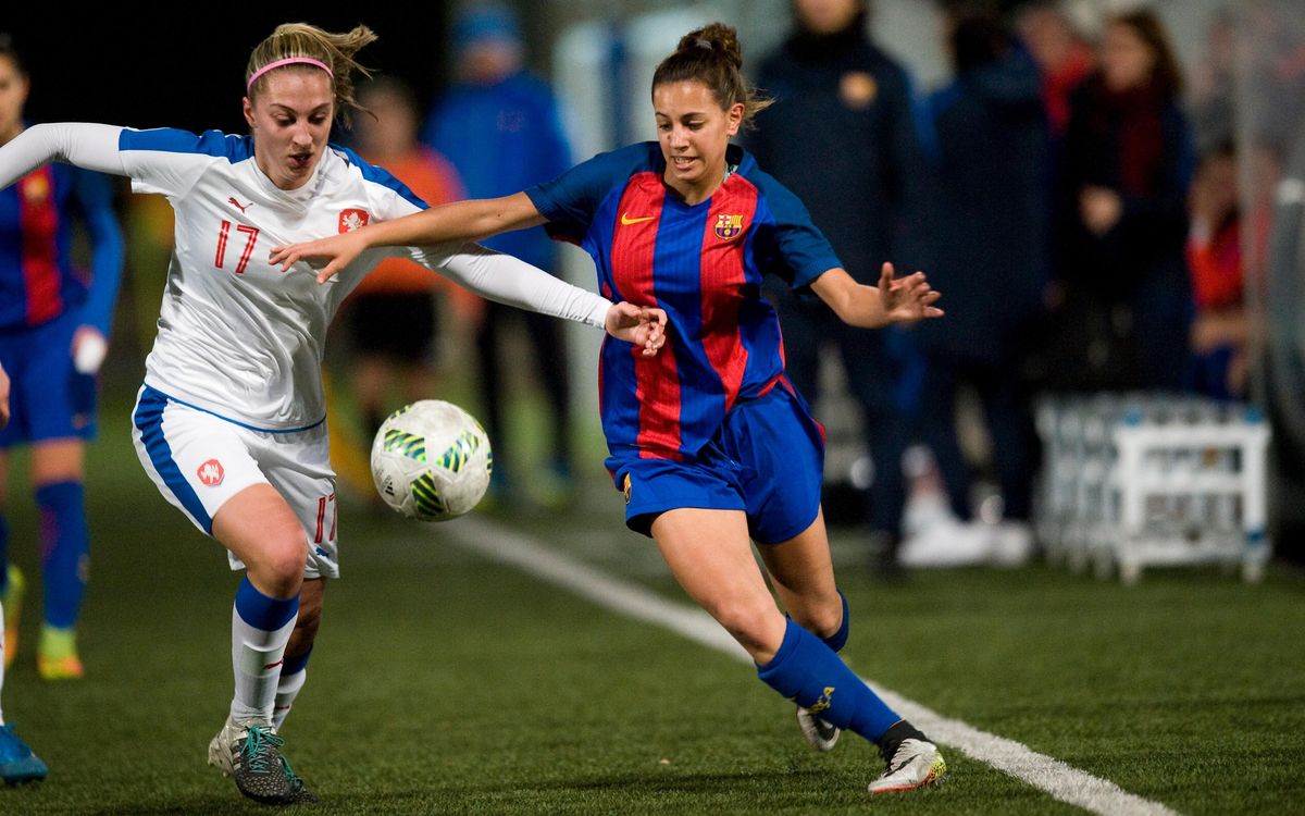 Amistoso del filial con la República Checa sub-19