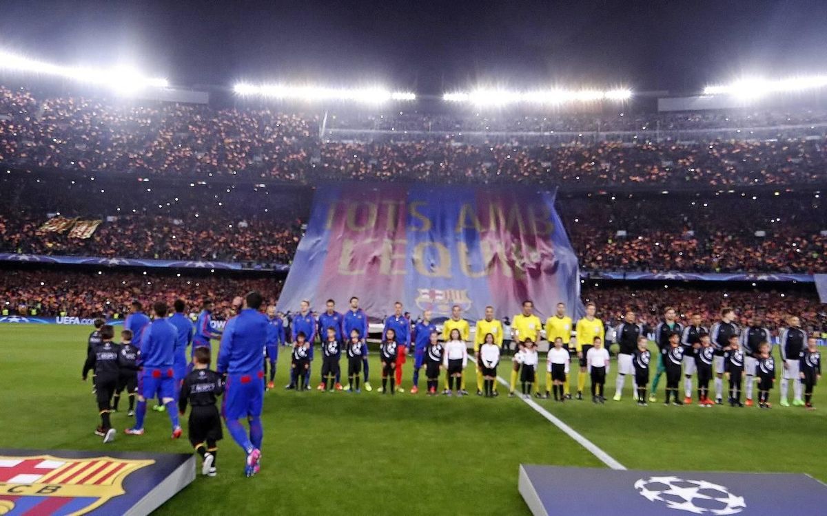 Le Camp Nou, 12ème homme vers la 'remuntada' contre le PSG, en vidéo