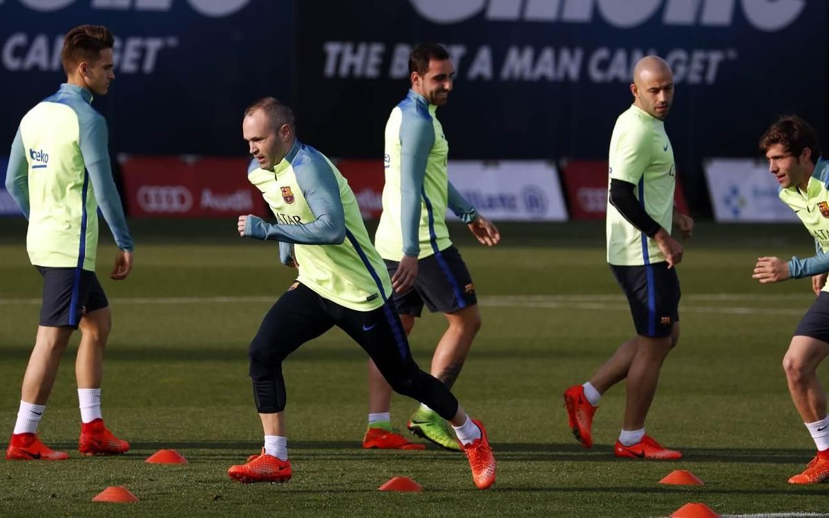 El pla d’entrenaments d’una setmana centrada en la Lliga