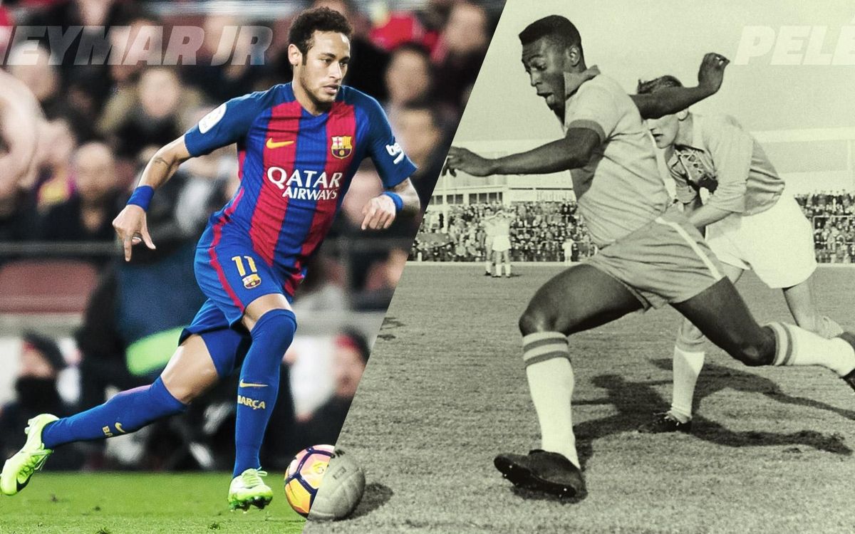 Neymar Jr iguala els registres de Pelé als 25 anys