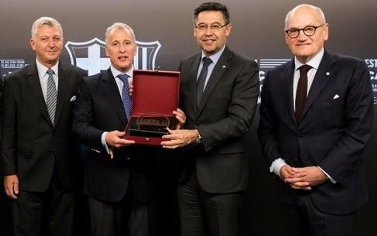 Acord de col·laboració entre FC Barcelona i CA Peñarol