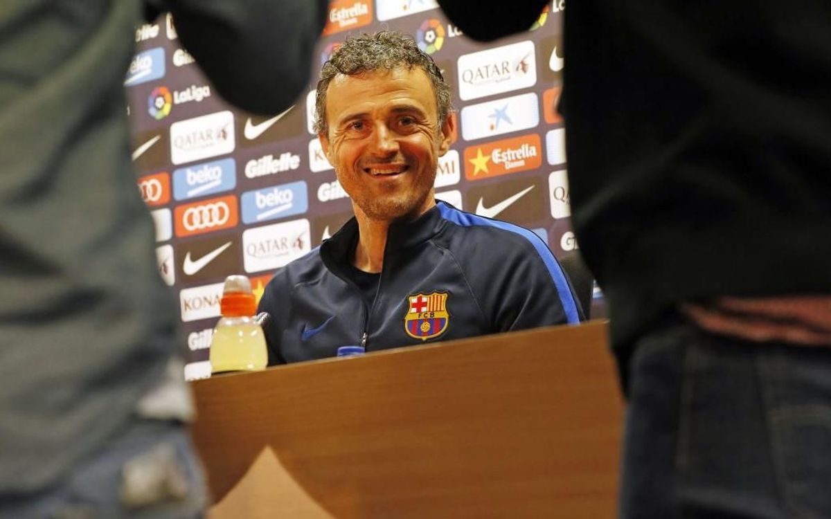 Luis Enrique: We are focused on winning titles