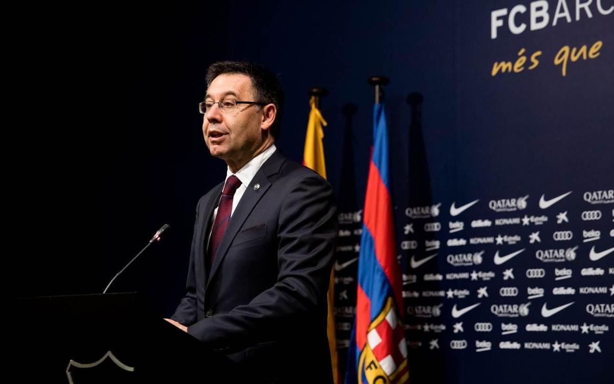 Bartomeu: “Hem perdut un bon home i un barcelonista extraordinari”