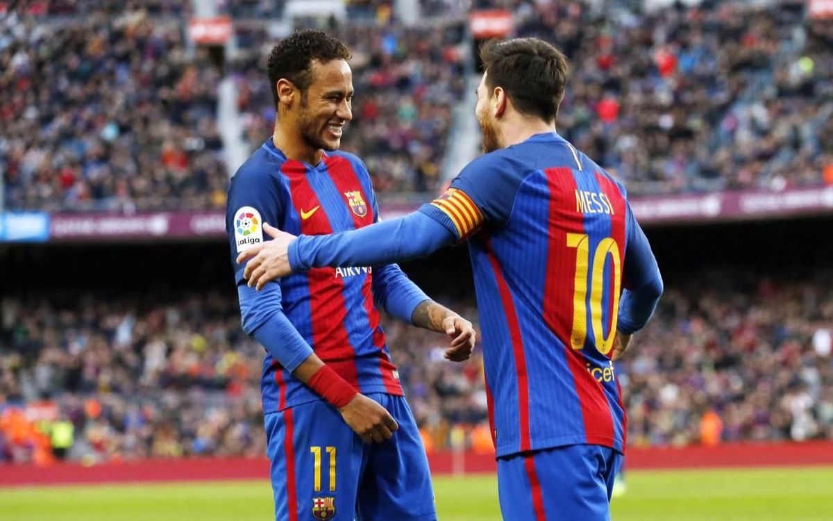 Neymar Jr: Messi was a great help when I first arrived