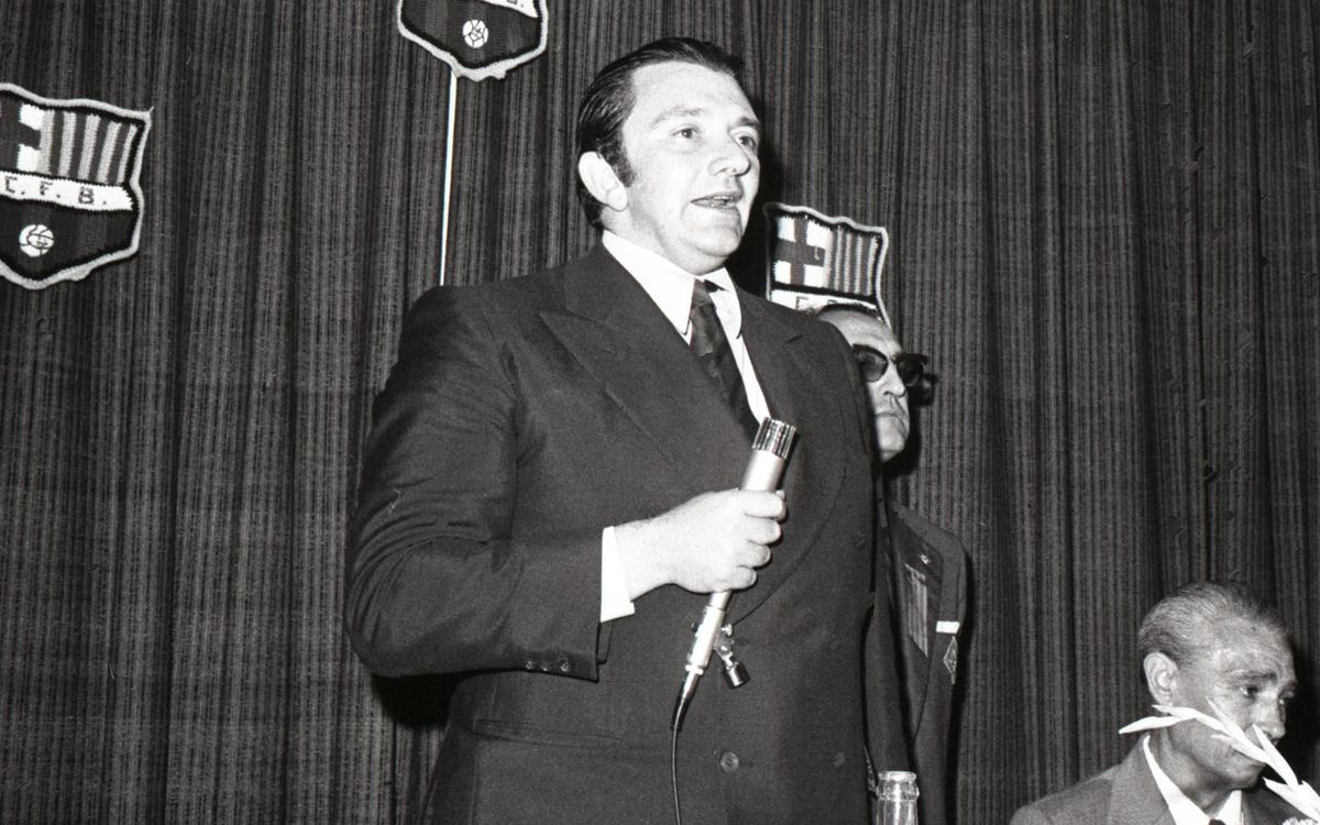 Former FC Barcelona president Agustí Montal dies