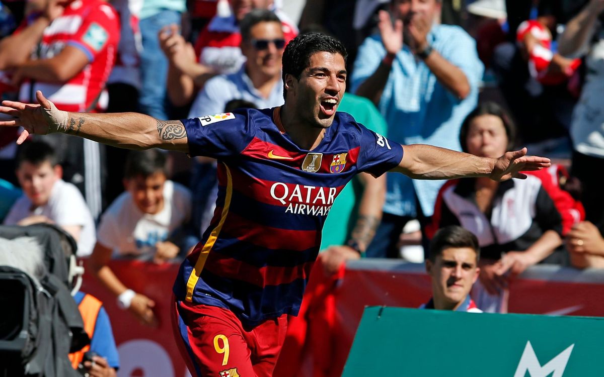 Granada happy hunting ground for Luis Suárez