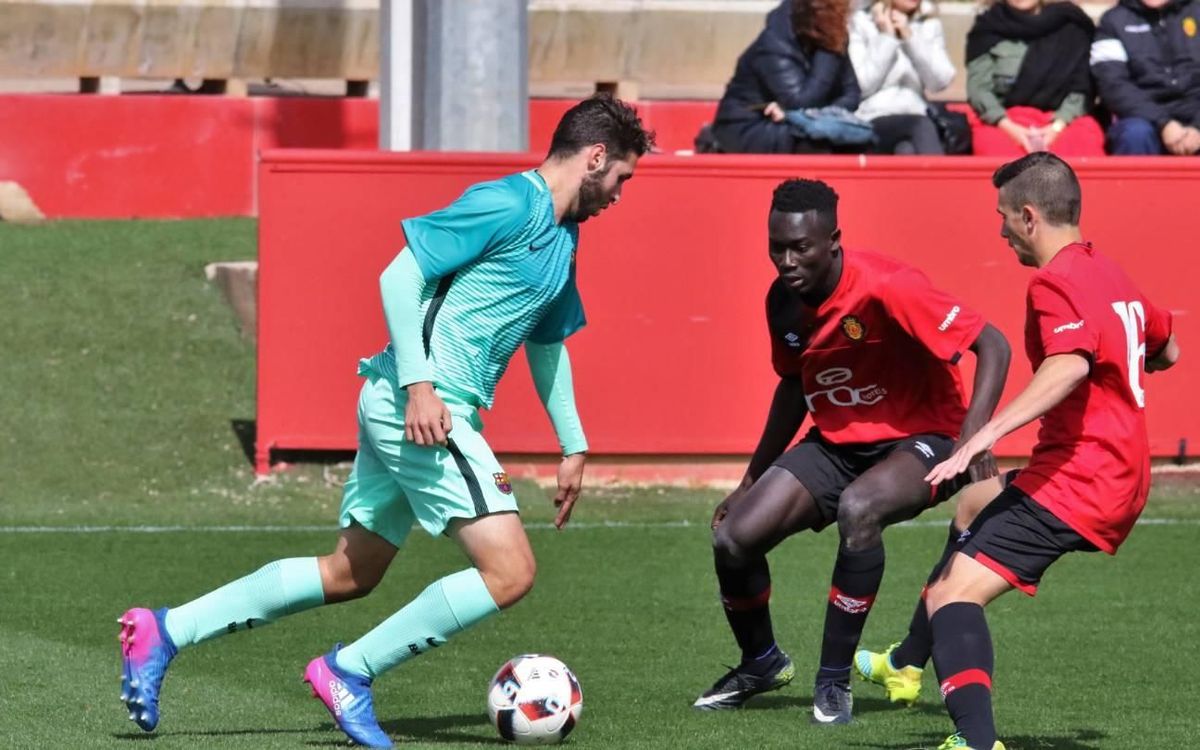 RCD Mallorca - Juvenil A: La falta de acierto pasa factura (2-0)