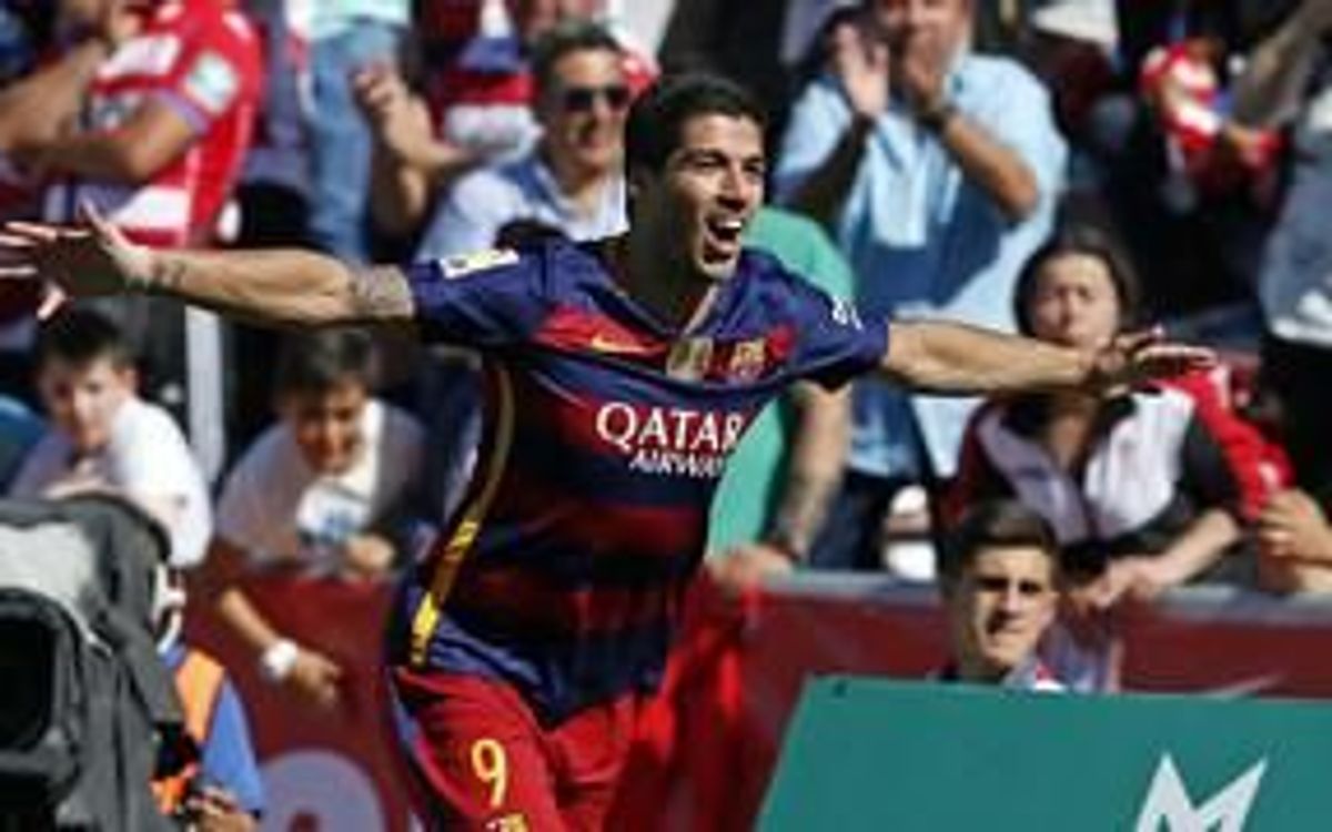 Granada happy hunting ground for Luis Suárez