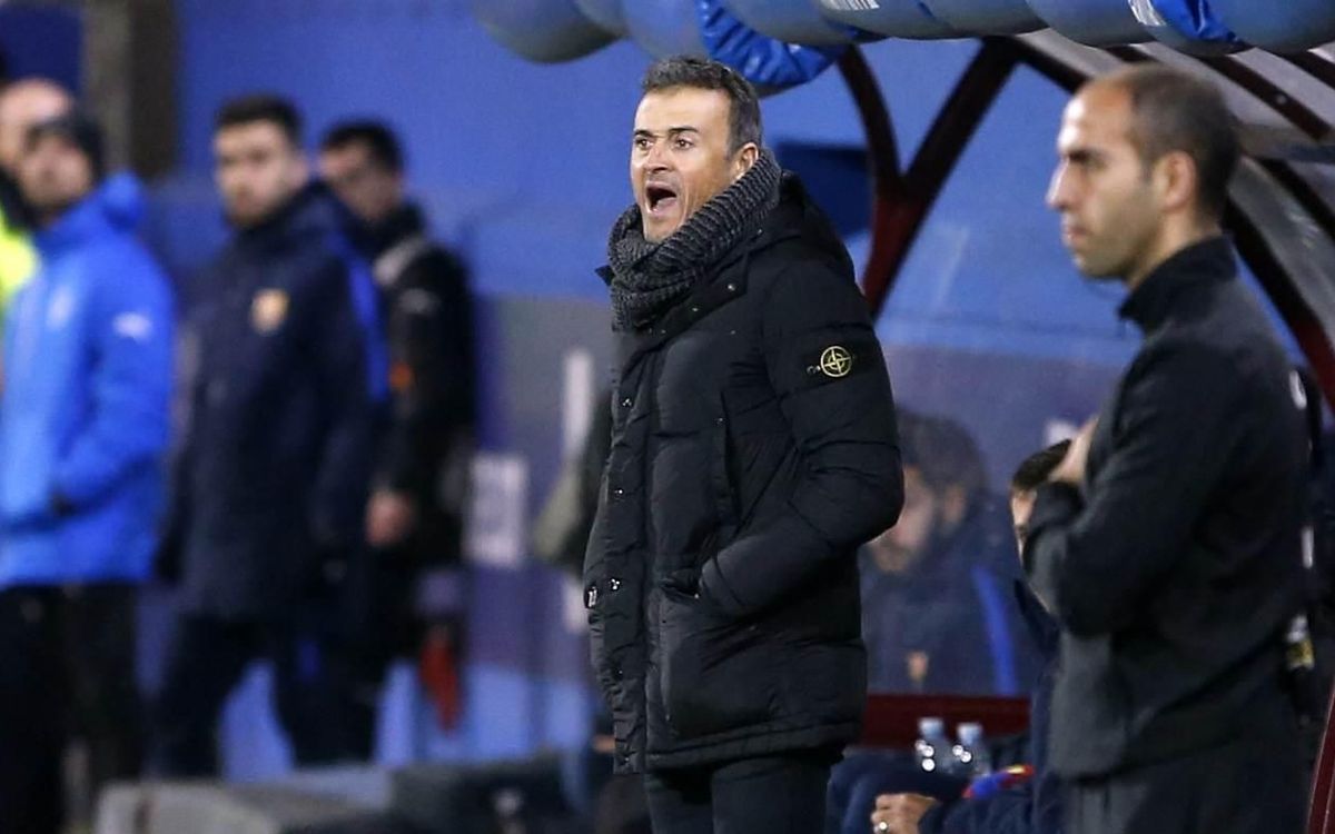 Luis Enrique: “El balanç de la primera volta és positiu”
