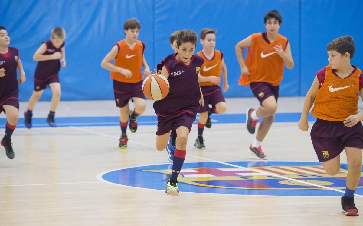 Obertes les inscripcions per a les proves de l’FCBEscola Basket Barcelona