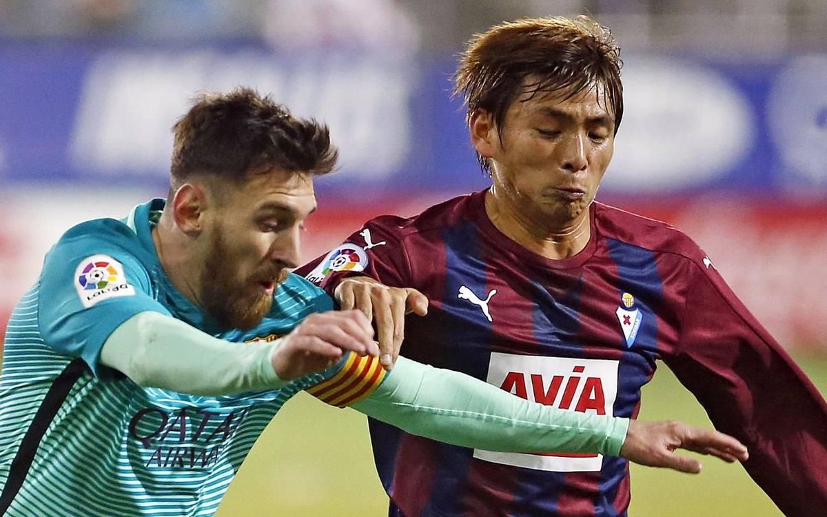 The other side of Eibar v FC Barcelona