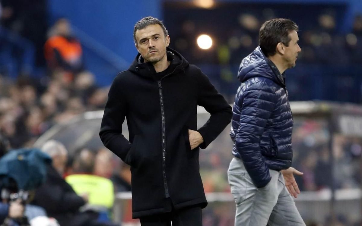 Luis Enrique: 'Magnificent result from a difficult match'