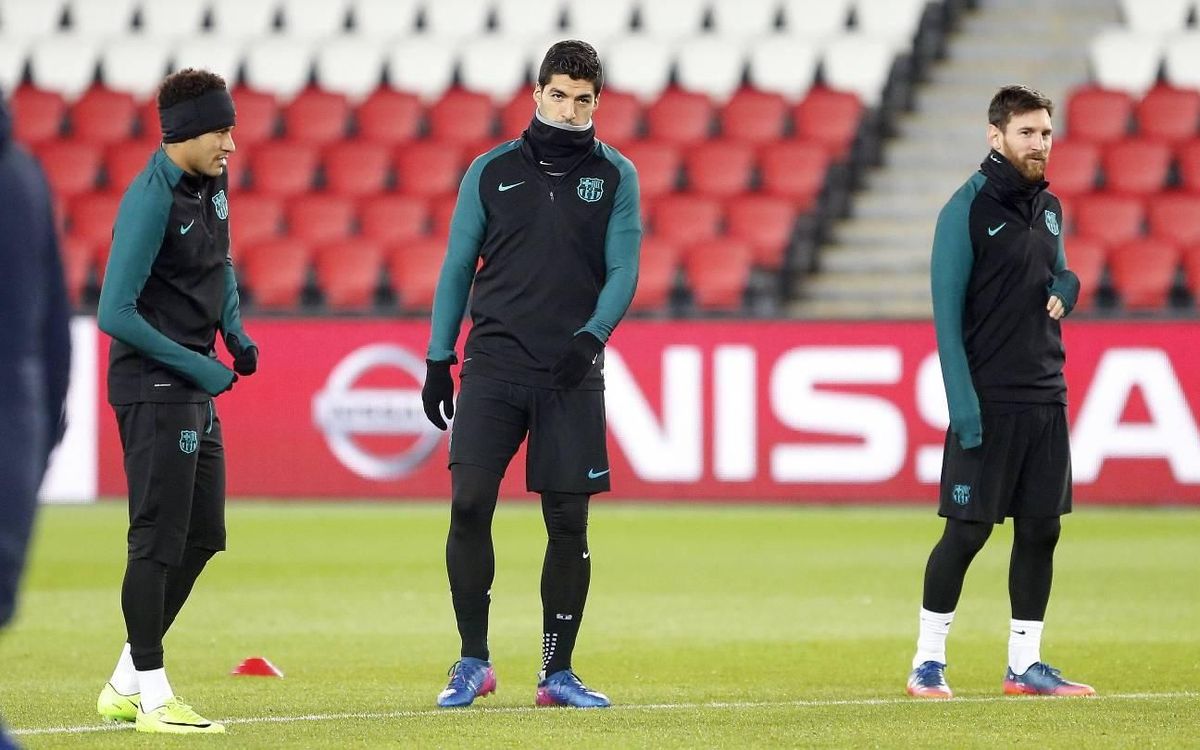 パルク・ド・フランスで最終調整