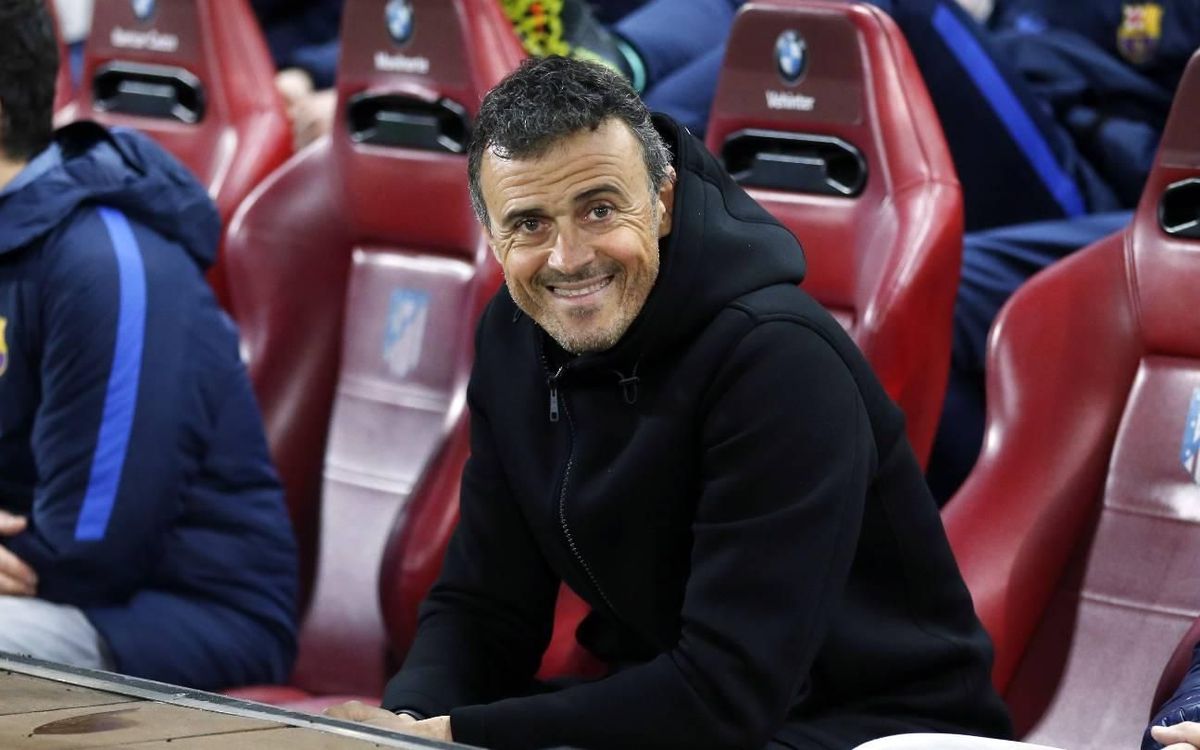 Huitième finale de Luis Enrique avec le FC Barcelone