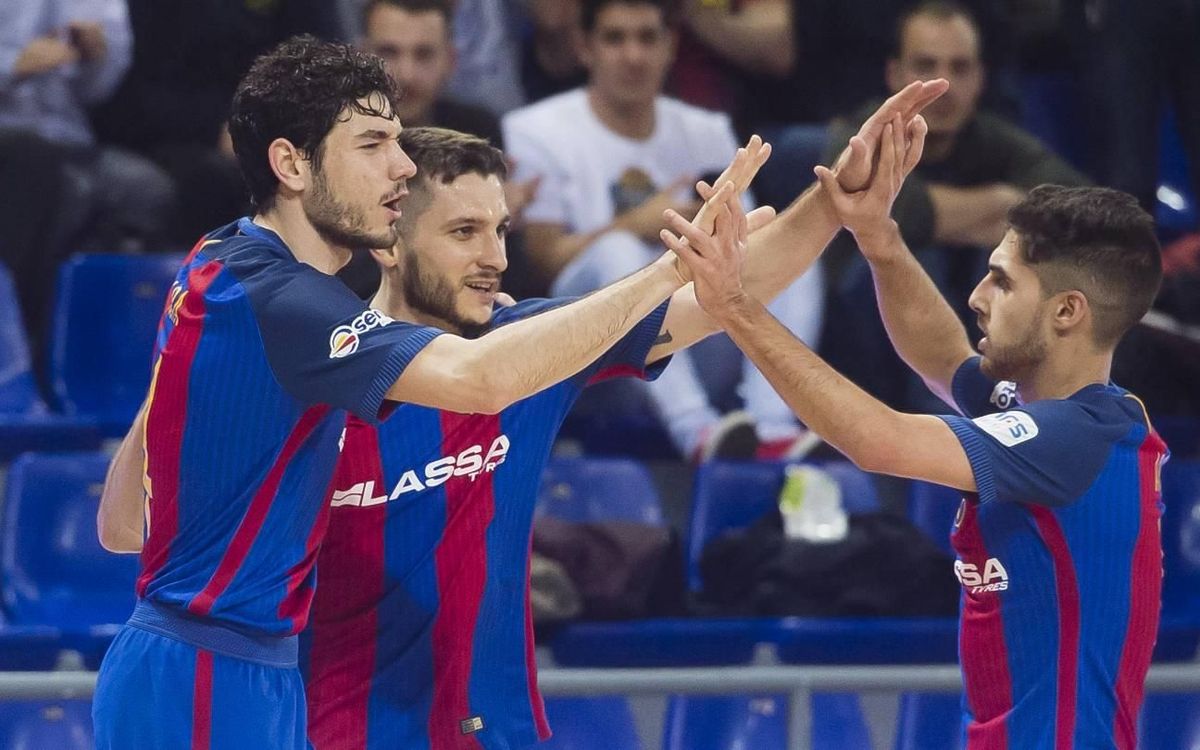 FC Barcelona Lassa - Pescados Rubén Burela: Golejada per tornar a sumar tres punts (6-2)