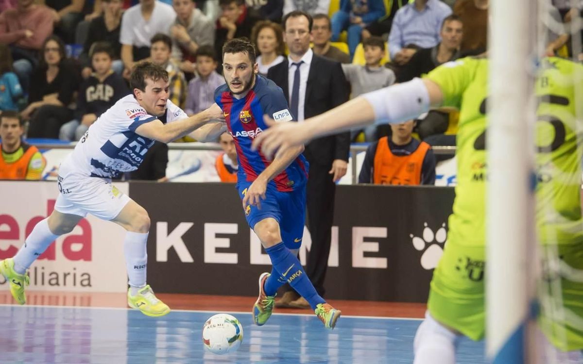 FC Barcelona Lassa – Ríos Renovables Saragossa: S'escapen més que dos punts (3-3)