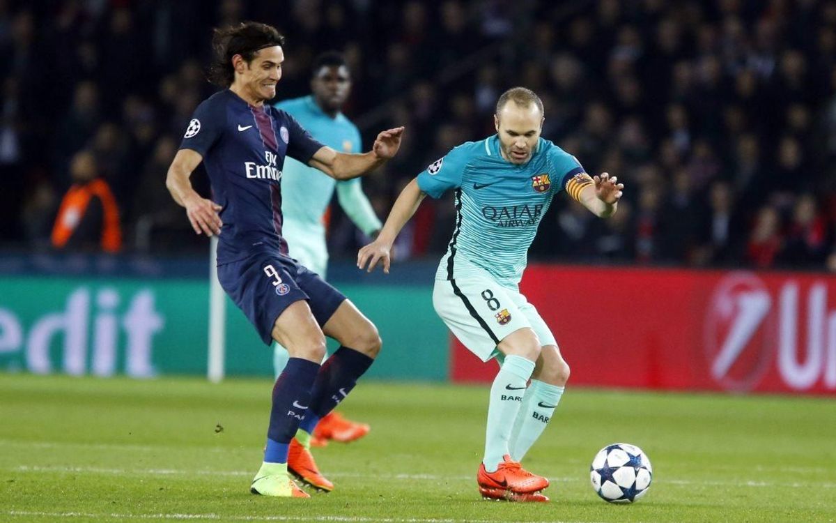 Andrés Iniesta now second on list of all time FC Barcelona Champions League appearances