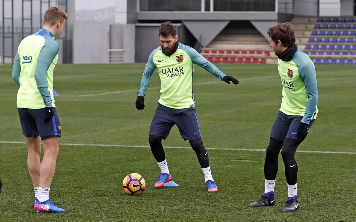 Sessió de recuperació per centrar-se en la Lliga