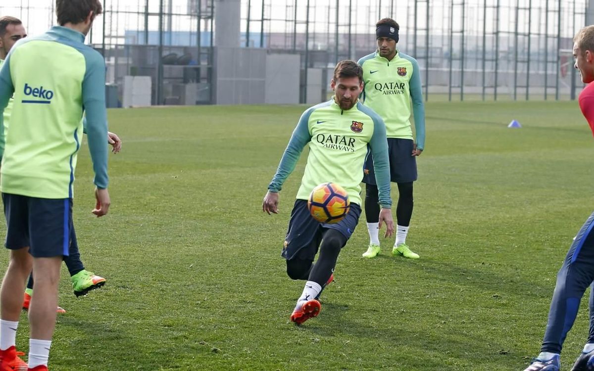 TRAINING: Three reasons for good cheer at Thursday session