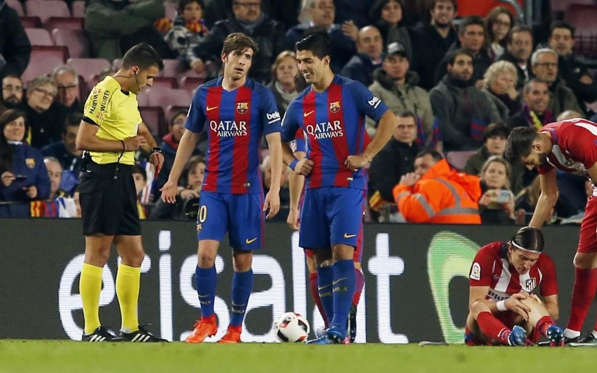 Luis Suárez y Sergi Roberto se perderán la final de Copa del Rey