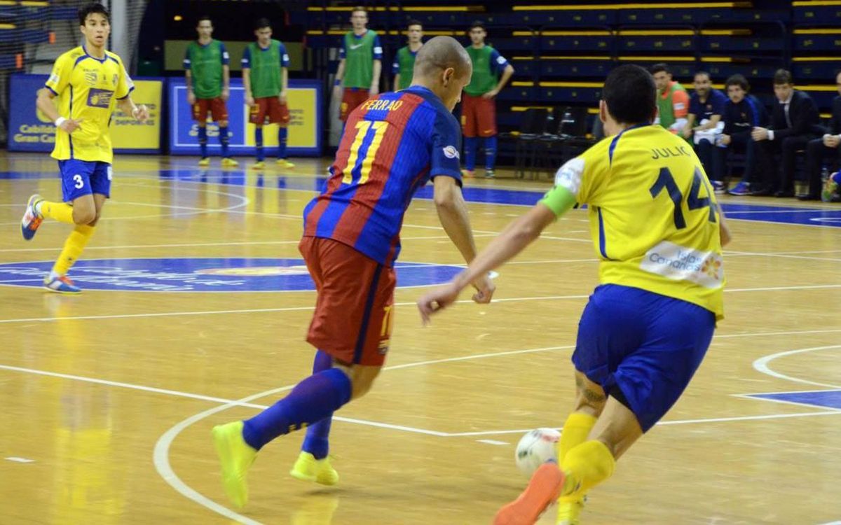 Gran Canària FS – FC Barcelona Lassa: S’escapen dos punts en un final boig (6-6)