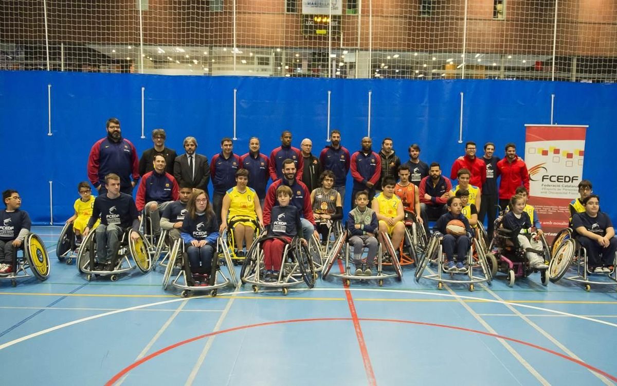 FC Barcelona Lassa spread joy at various hospitals