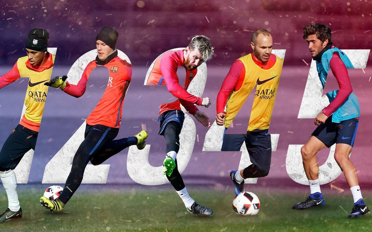 La calidad del entreno del Barça