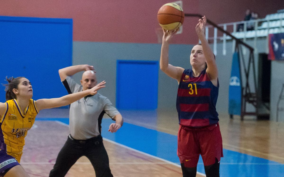 BF Viladecans - Barça CBS: Triomf patit en el primer partit de la segona fase (66-76)