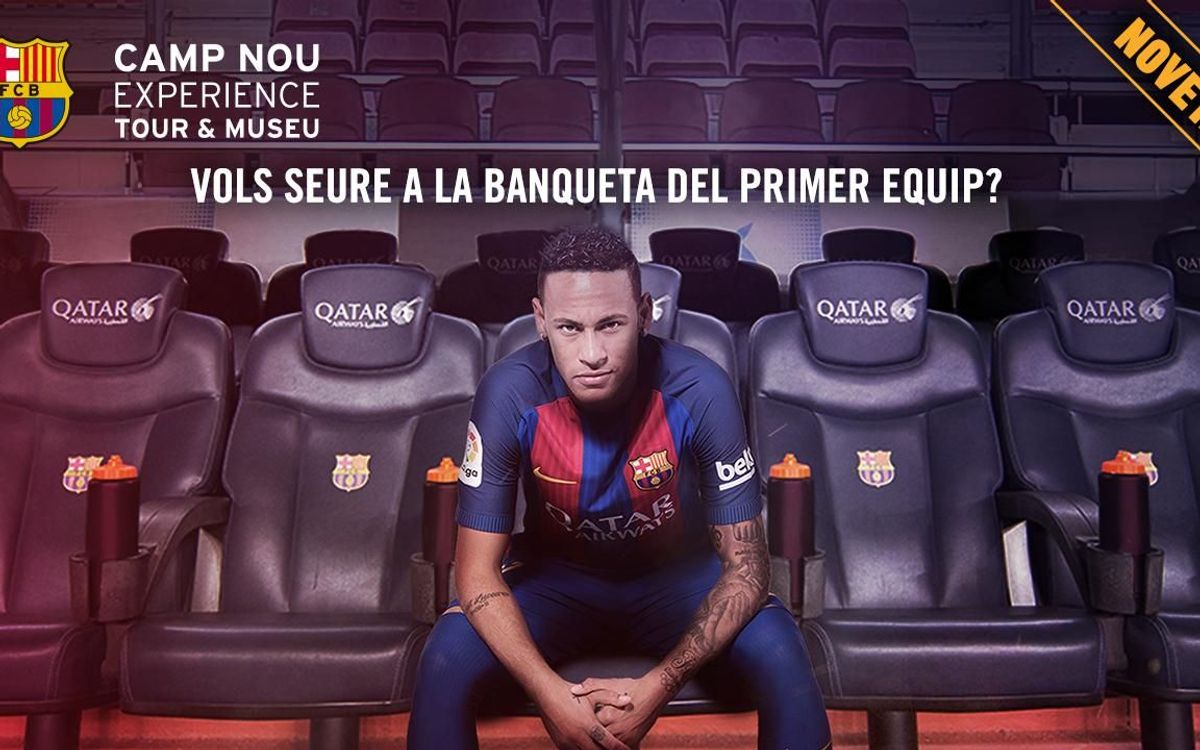Què se sent a la banqueta del Camp Nou?