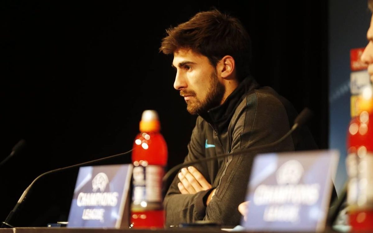 André Gomes: “Volem guanyar al PSG i tenir una tornada més tranquil·la”