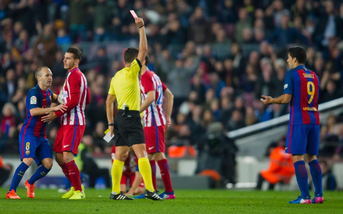 Club to present appeal against Luis Suárez and Sergio Busquets cards