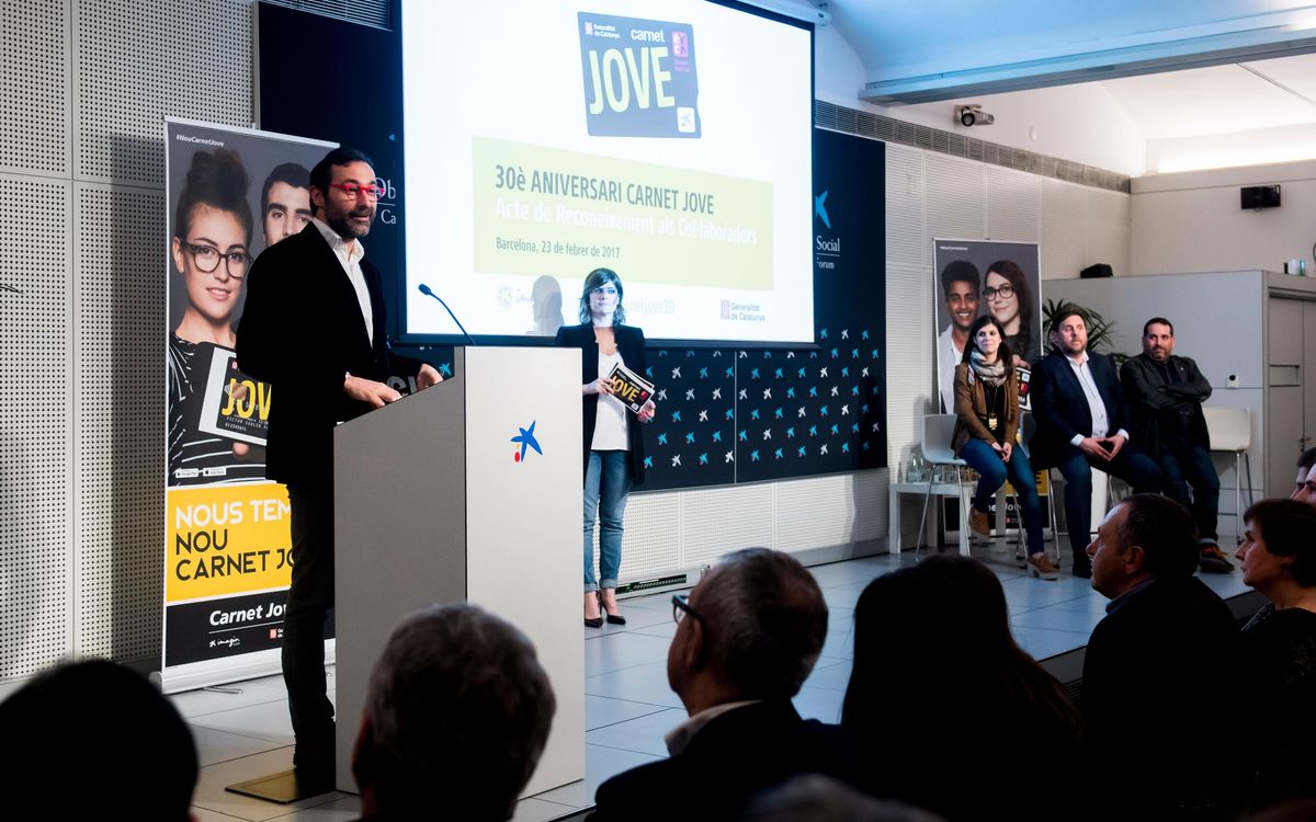 Reconeixement al Barça pel seu paper d’entitat col·laboradora del Carnet Jove