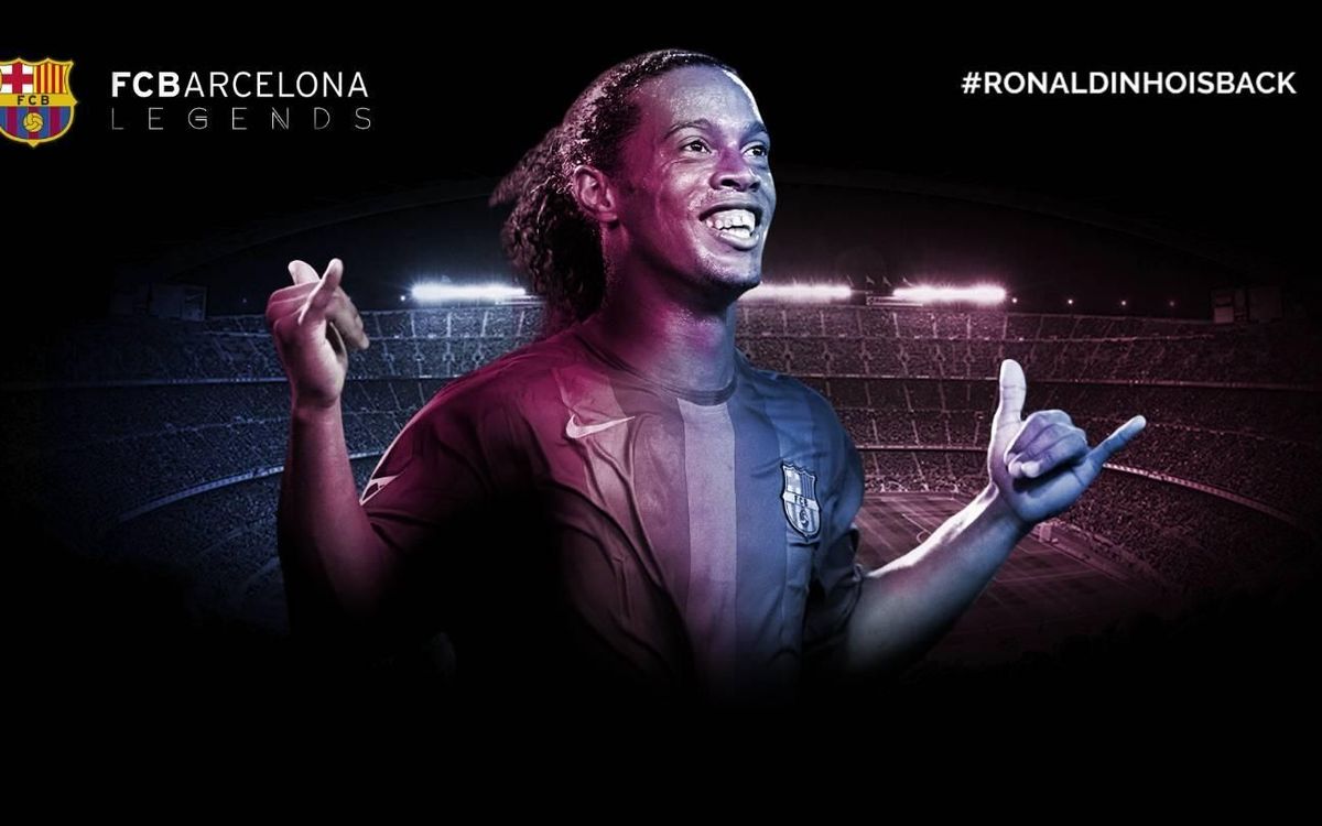 Ronaldinho, nuevo embajador del FC Barcelona