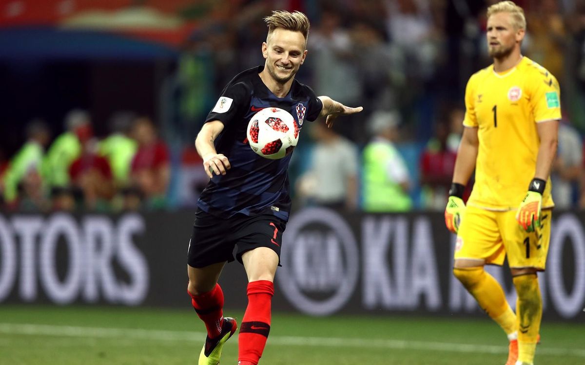 ラキティッチ、決定的なPKを決めてクロアチア進出へ　スペインは敗退