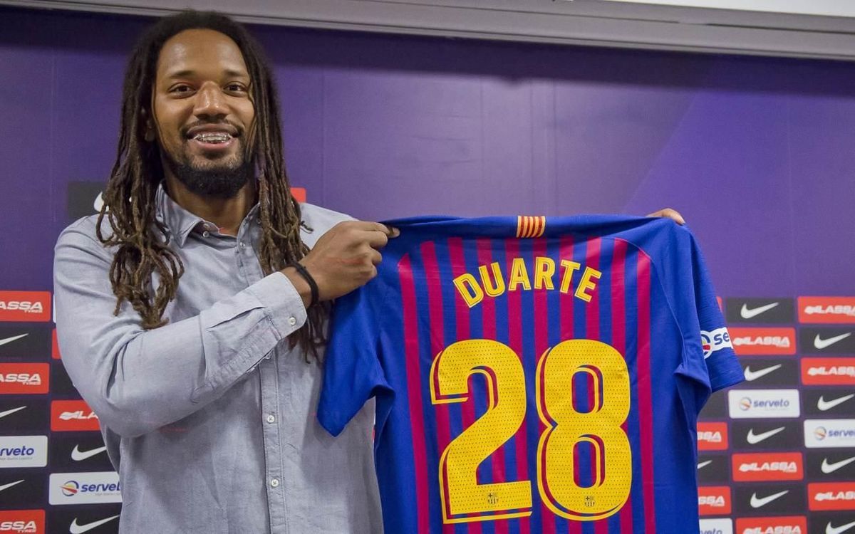 Gilberto Duarte: “Estic al millor equip del món”