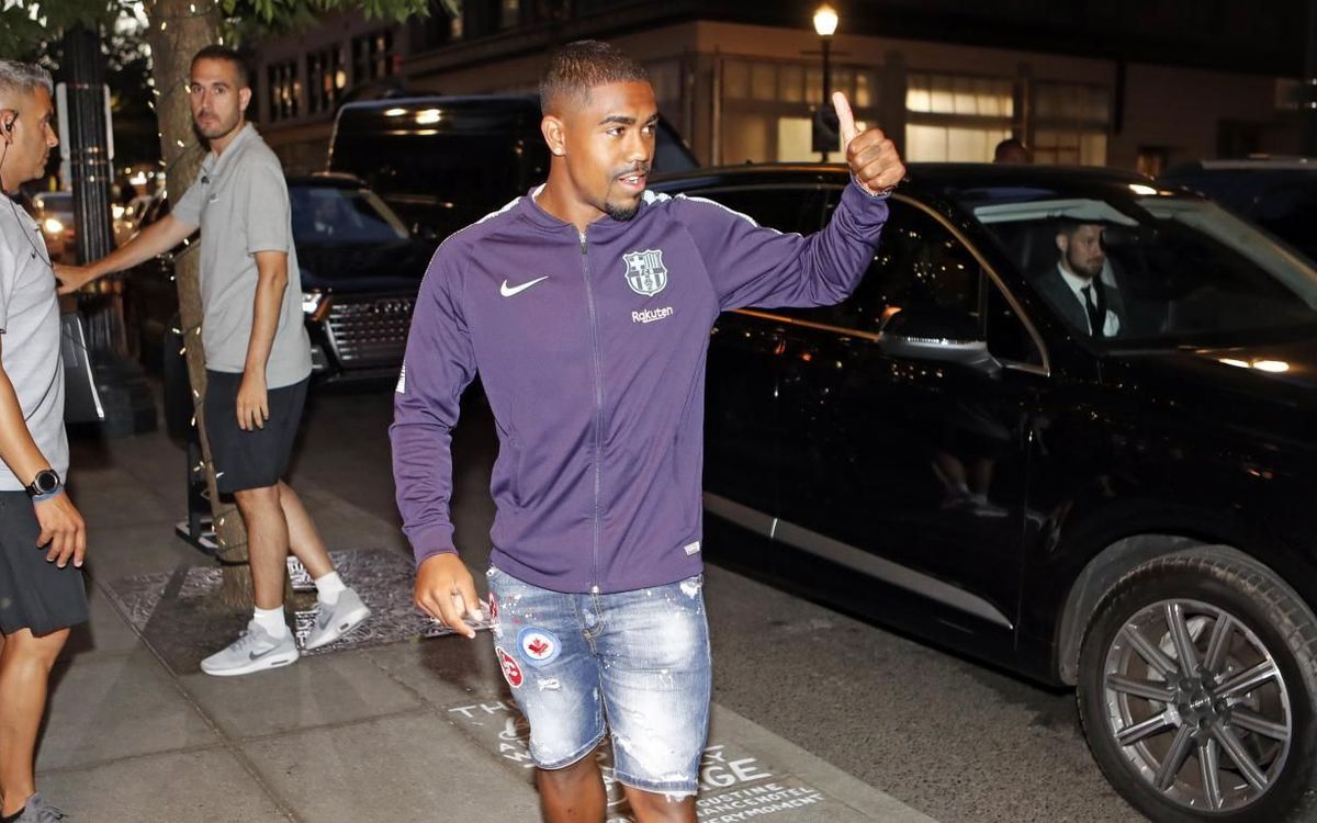 Malcom to be presented on Thursday in Portland