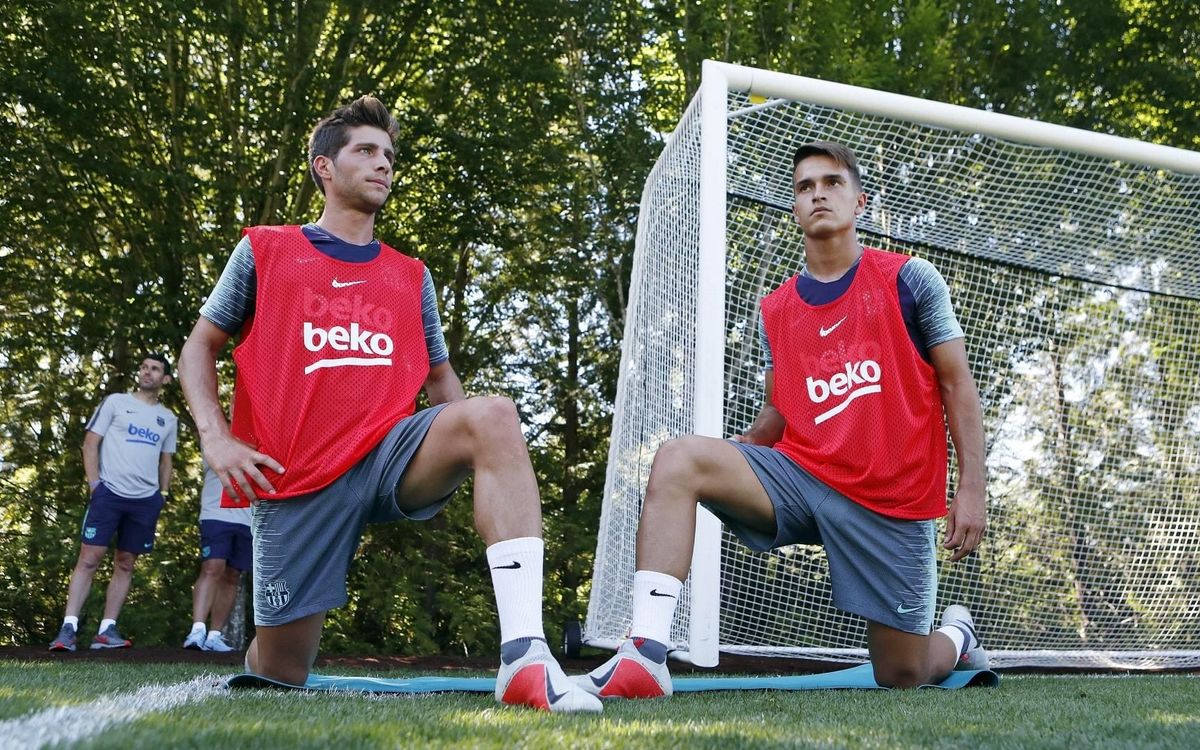 Barça completes first day of workouts at Nike World Headquarters