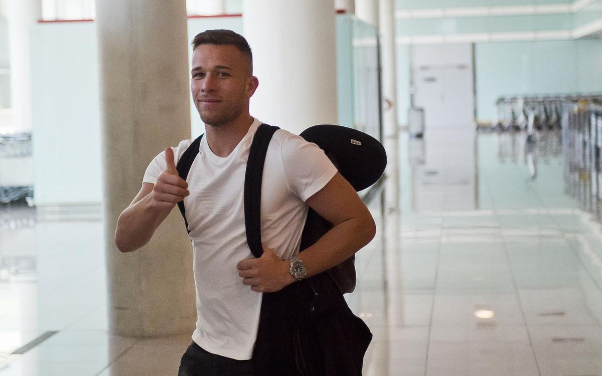Arthur arriba aquest dimecres a Barcelona