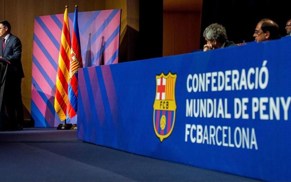 La Confederació Mundial de Penyes celebrarà el 39è Congrés Mundial el dia 15 d’agost